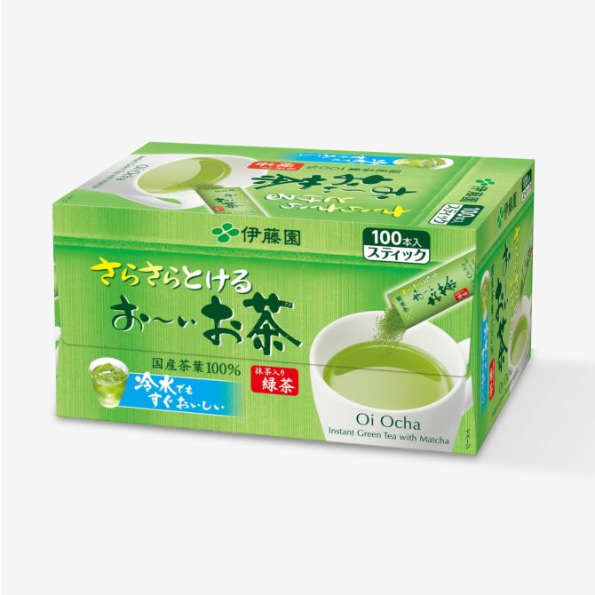 おーいお茶 抹茶入り さらさら緑茶 スティック | TEASHOP ITOEN