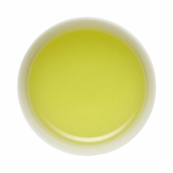 水出し緑茶＆レモン水色